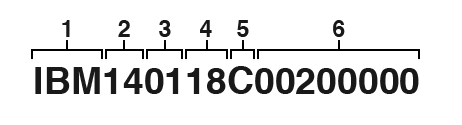 Option Symbol Format