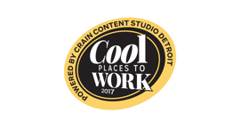 Cool Places to Work 2017, Awarded by Crain’s Detroit